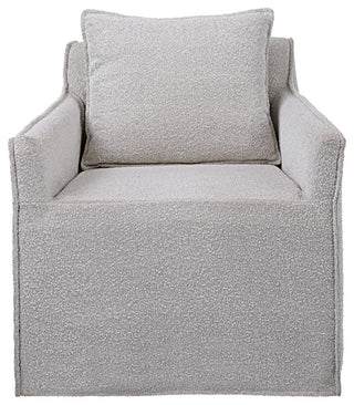 Welland Gray Swivel Chair