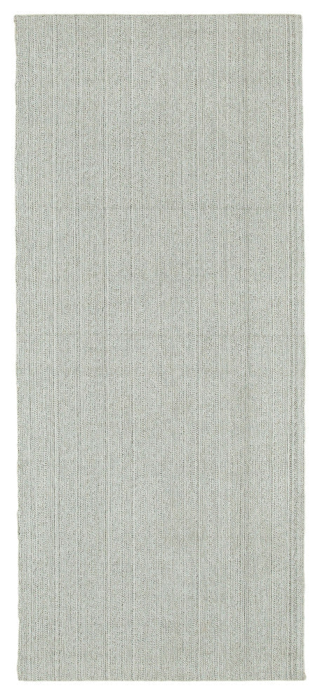 Rug N Carpet - Handmade Turkish 3' 4'' x 7' 9'' Flatweave Wool Kilim Rug