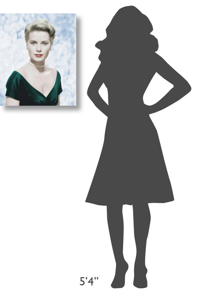 "Grace Kelly - The Country Girl" Canvas Giclee, 18"x22"