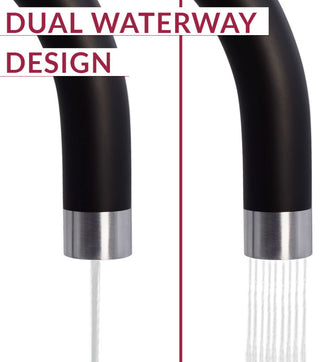 HotMaster 3, 1 Instant Hot Kitchen Faucet With Tank, Black/SS