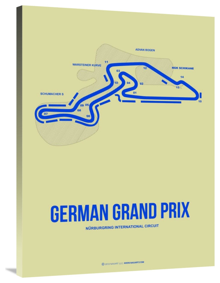 "German Grand Prix 2" Fine Art Print