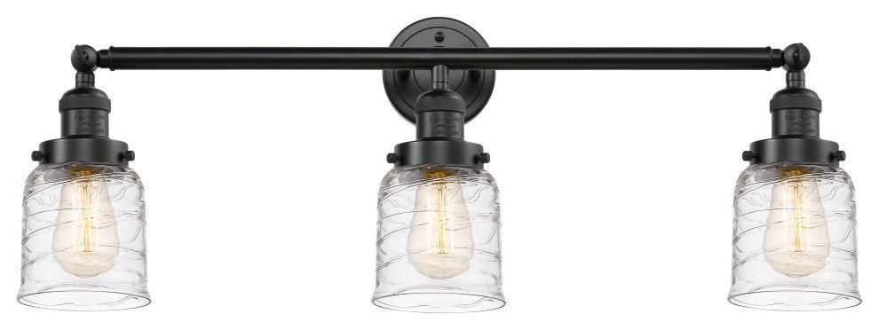 INNOVATIONS 205-OB-G513 3-Light Bath Vanity Light Oil Rubbed Bronze