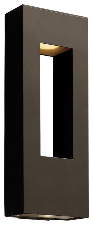 Hinkley Atlantis Large Wall Mount Lantern, Bronze