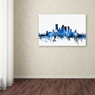 "Pittsburgh, Pennsylvania Skyline II" Canvas Art by Michael Tompsett