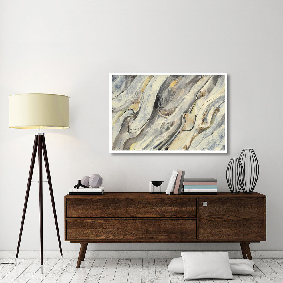 "Golden Falls" Digital Paper Print by Albena Hristova, 50"x34"