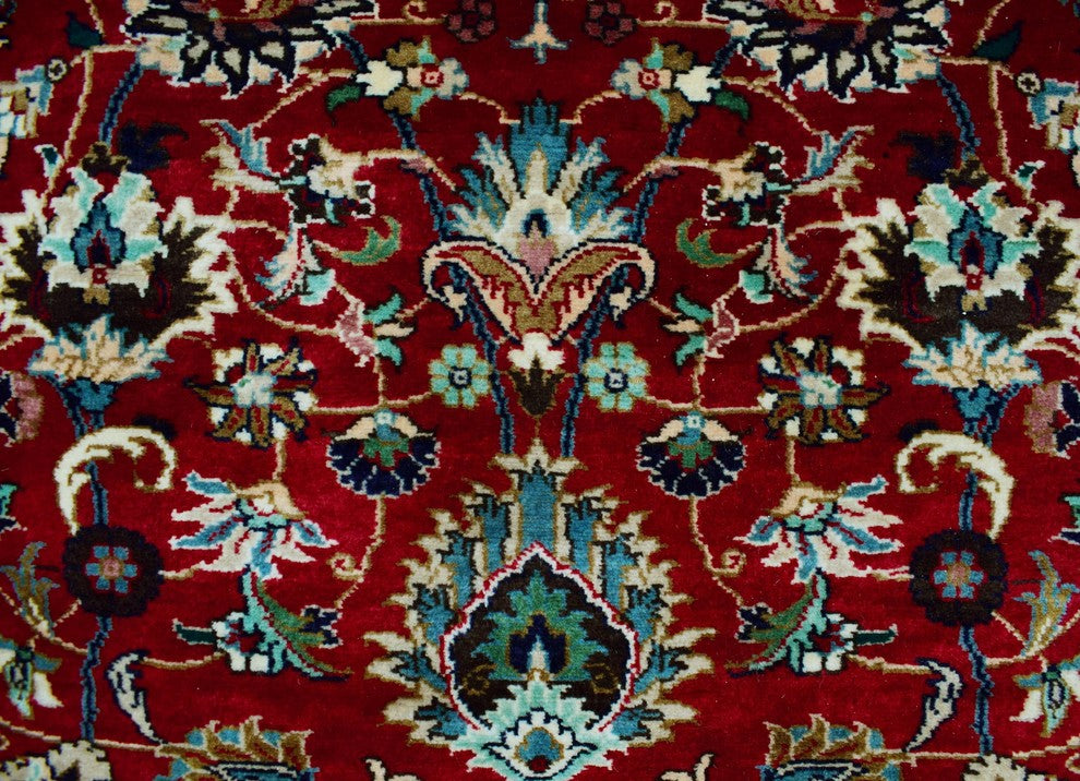 Heirloom Amoughli Red Square Rug 8''4"x7''10"