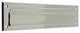 Genuine Solid Brass Magazine Mail Plate (Front Only), Polished Chrome