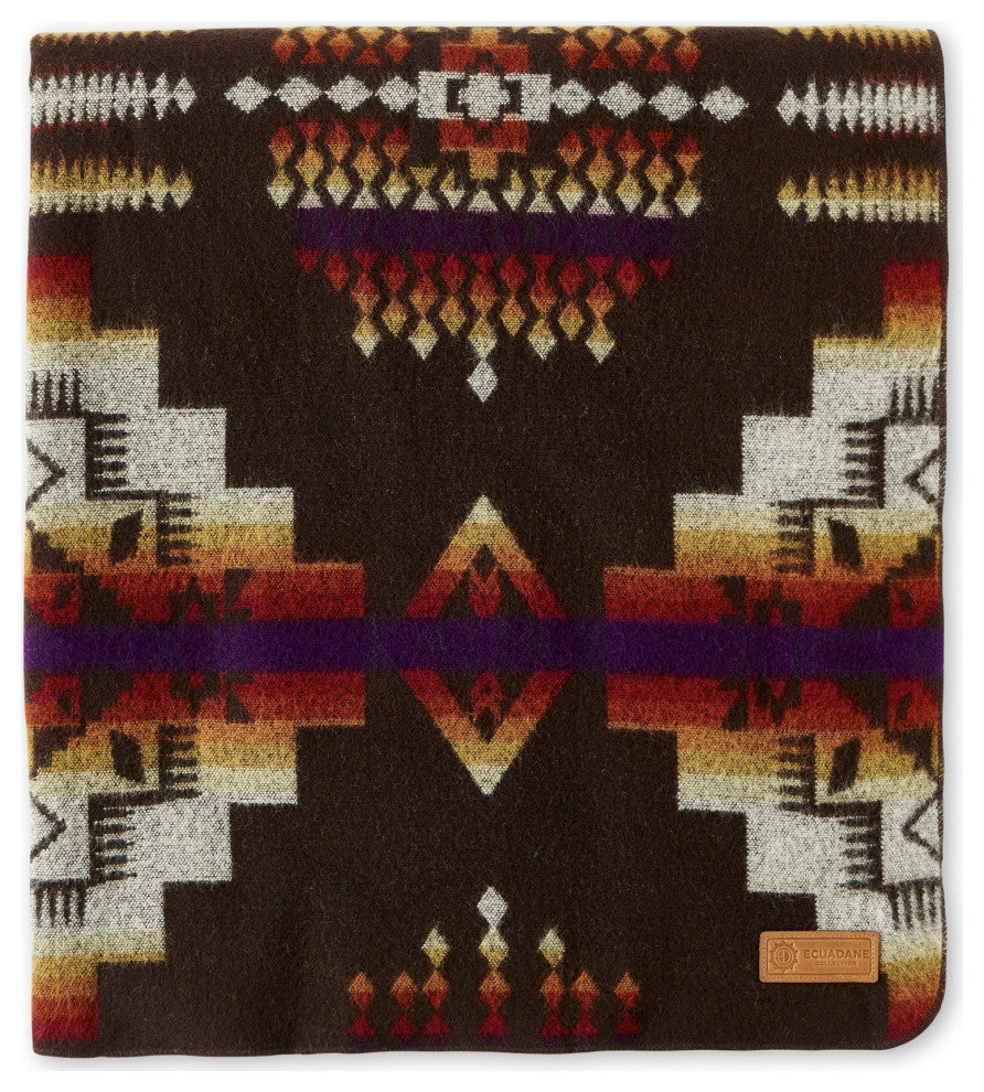 Campfire Tribal Print Throw Blanket