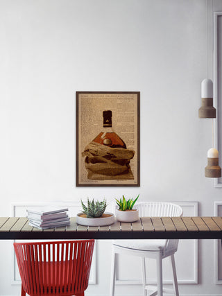 "The Perfect Gift" Framed Painting Print, 24"x36"