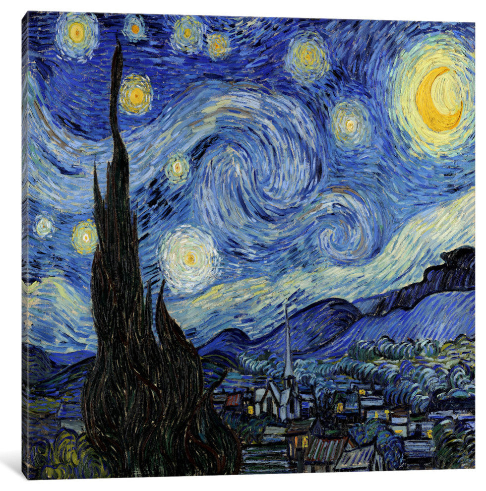 The Starry Night by Vincent van Gogh