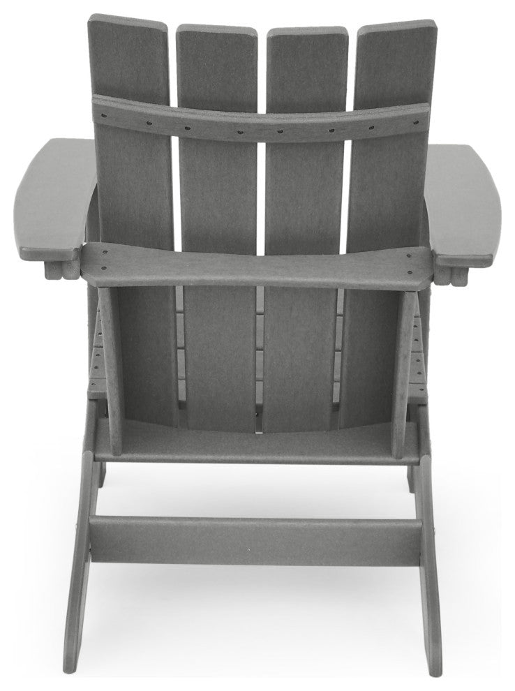 Van Outdoor Adirondack Chair, Set of 2, Gray