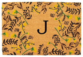Calloway Mills Lily Bliss Monogram Doormat, Letter J