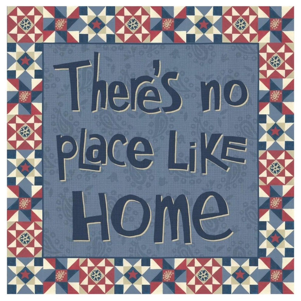 "American Country IV" Digital Paper Print by Anne Tavoletti, 42"x42"