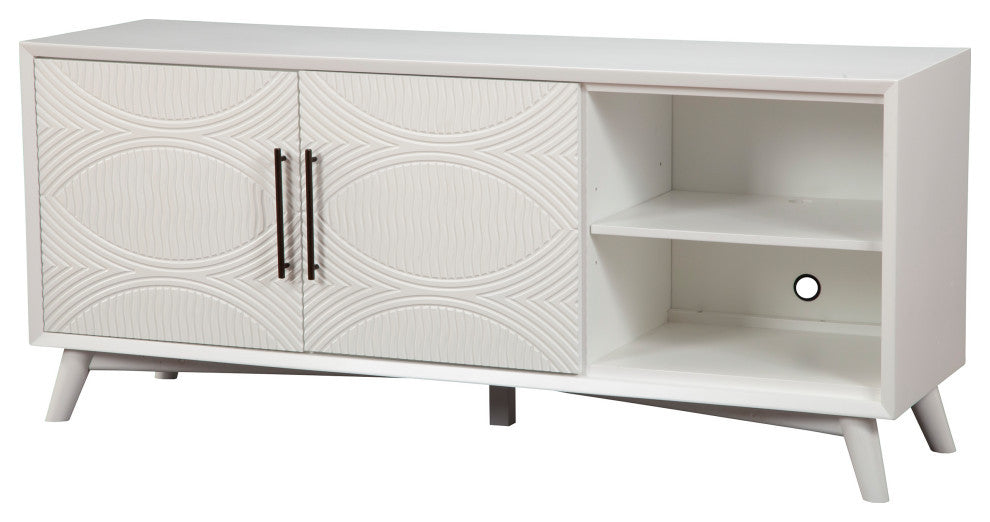 Tranquility TV Console, White