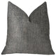 Cambridge Gray and Silver Luxury Throw Pillow, 20"x26" Standard