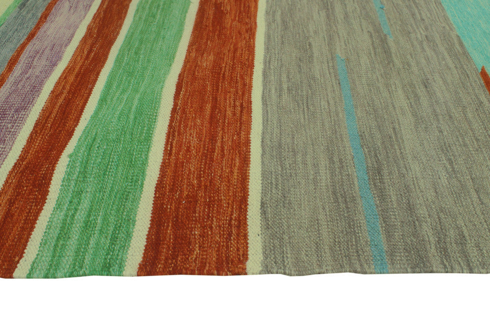 Winchester Kilim Elmo Red/Ivory Rug, 9'2x12'3