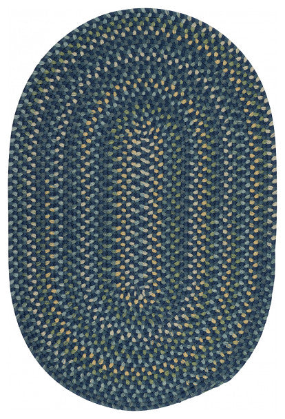 Colonial Mills Rug Winfield Blue Round, 9x9