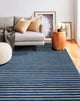 Bashian Brentwood Area Rug, Navy, 5'x7.6'