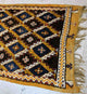 Handmade Antique Moroccan Berber Rug, 4.5'x7.2', 137cmx219cm 1880s