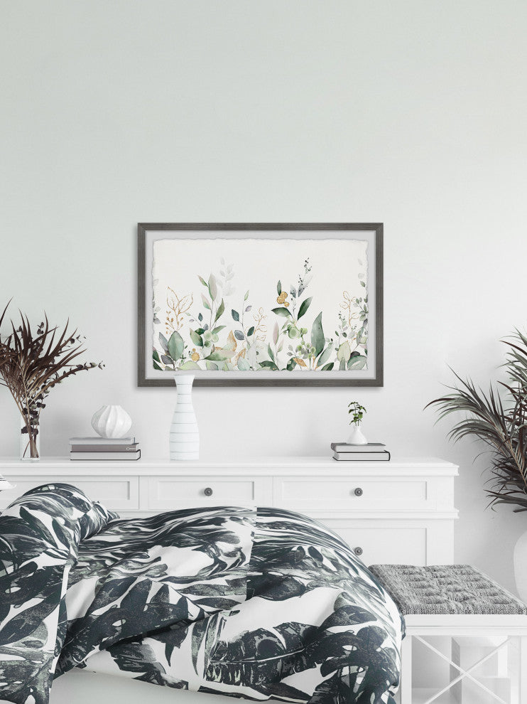 "Believe in Tomorrow" Framed Painting Print, 36x24