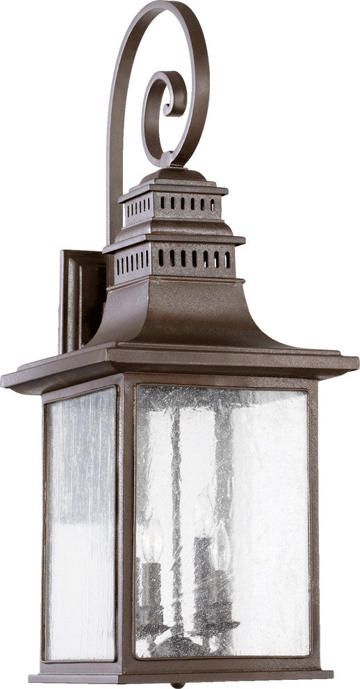 Magnolia 4-Light Wall Mount, Oiled Bronze