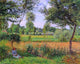 Camille Pissarro Morning- Sun Effect- Eragny, Gallery Wrapped Canvas, 20"x25"