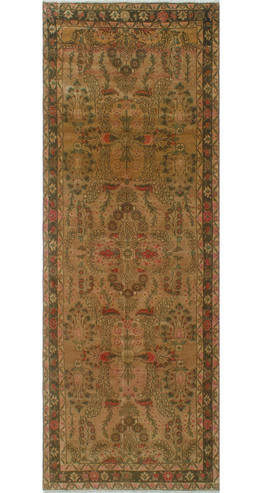 Fine Vintage Distressed Nazifa Beige Runner