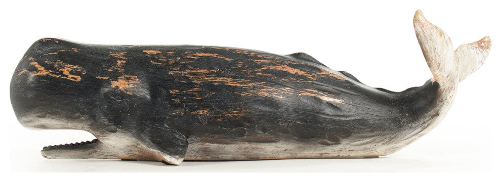 Sperm Whale Sculpture, S