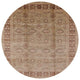 Ahgly Company Indoor Round Mid-Century Modern Area Rugs, 4' Round