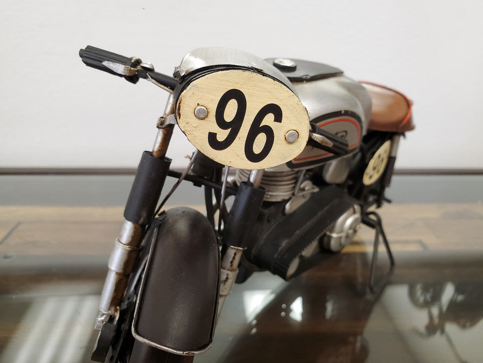 1952 NORTON MANX 1:8 METAL HANDMADE SCALED MODEL scale model Motorcycle