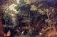 The Elder Jan Bruegel Leto and the Lycean Peasants Wall Decal Print