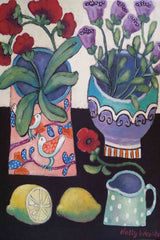 "Happy Still Life With Lemon" Painting Print on Wrapped Canvas