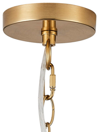 Modern Brushed Bronze Single Dome Pendant Lamp with White Metal Shade