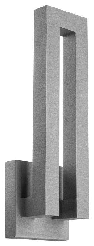 Modern Forms Forq LED Wall Light, Graphite, 18"