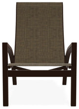 Kendall Sling Stackable Outdoor Lounge Chair, Beacon/Kona