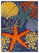 Nourison Aloha 9' x 12' Navy Multicolor Outdoor Area Rug