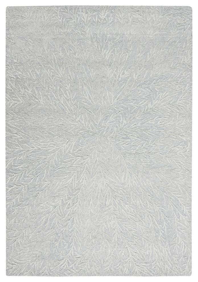 Michael Amini Ma30 Star 4' x 6' Light Blue Modern Indoor Area Rug