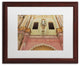 ''Church In Havana'' Matted Framed Art, Wood Frame, White Matte, 20x16