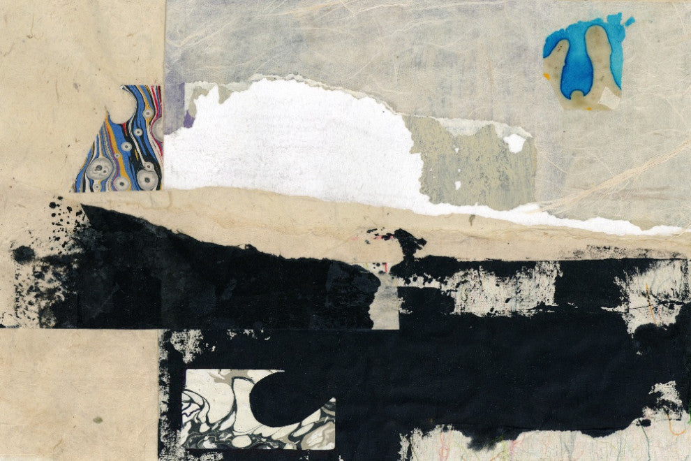 "Modern Collage VI" Fine Art Giant Canvas Print, 48"x72"