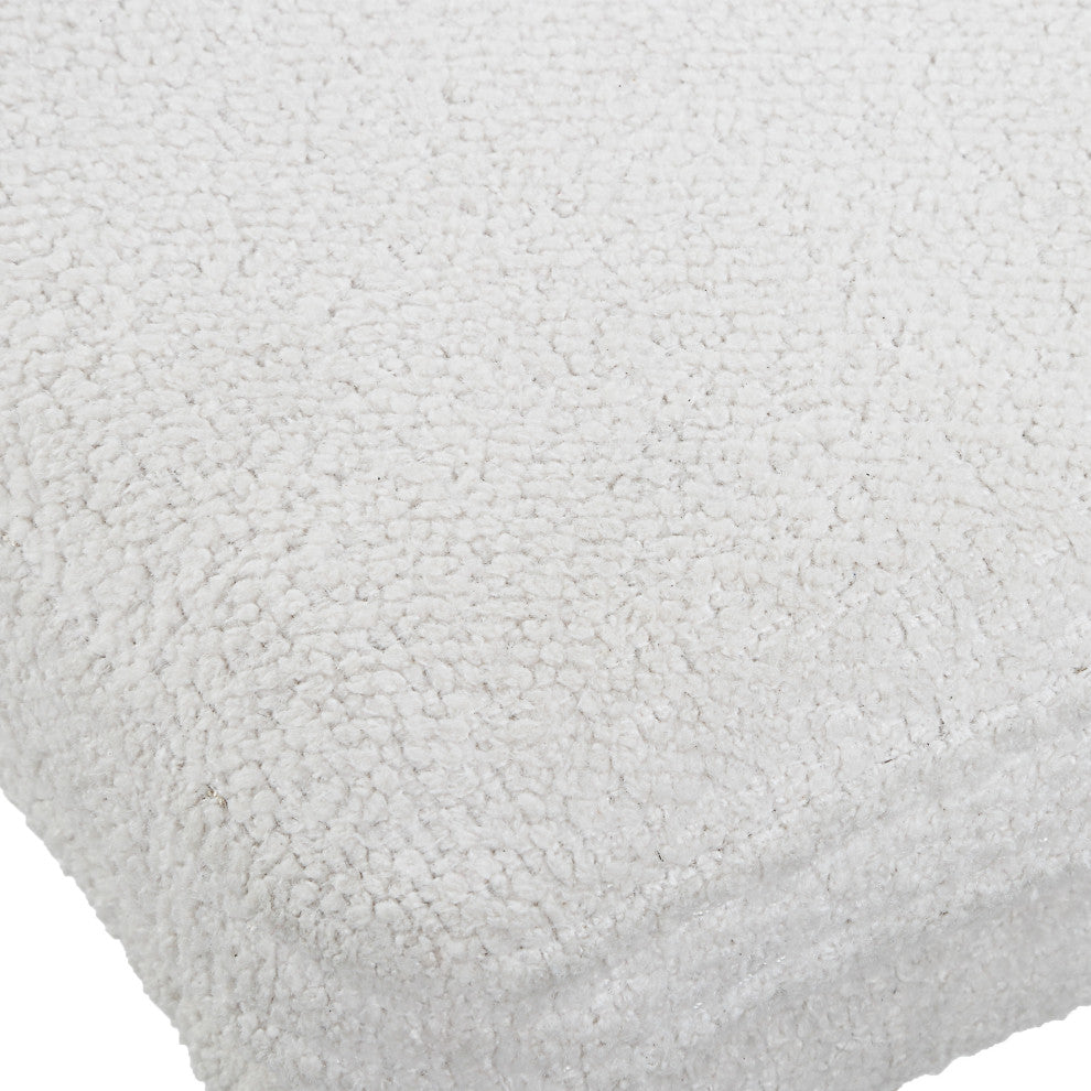 Uttermost Ascend White Counter Stool