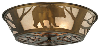 22W Bear on the Loose Flushmount