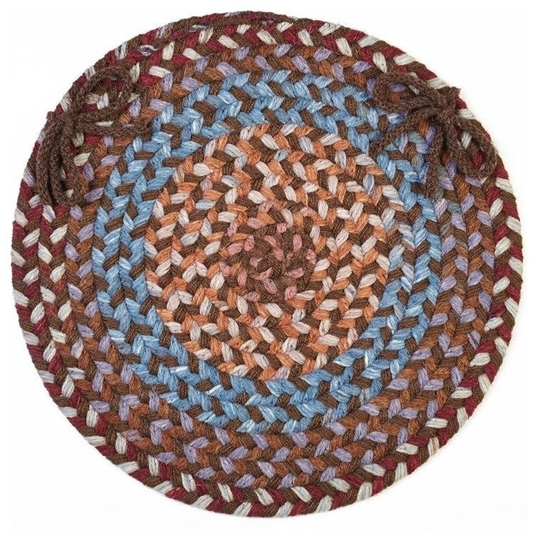 Rhody Rug Astoria Walnut 15" Chair Pad