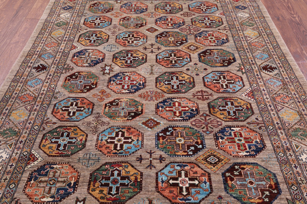 6' 8" X 9' 8" Bokhara Handmade Rug Q11318