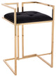 Mila Gold Velvet stool