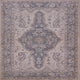 Ahgly Company Indoor Square Mid-Century Modern Area Rugs, 4' Square