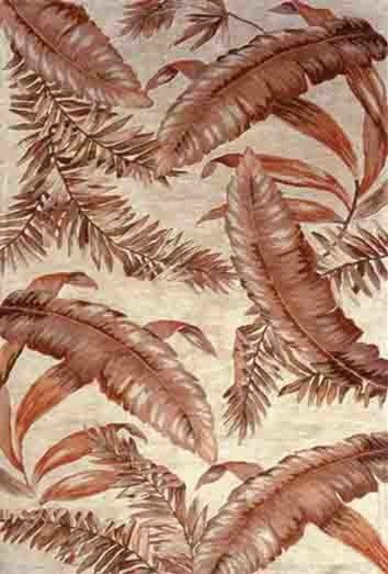 Sparta 3124 Ivory Ferns Rug, 7'9"x9'6"