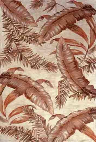 Sparta 3124 Ivory Ferns Rug, 7'9"x9'6"
