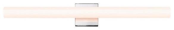 Tubo Slim LED Contemporary 32" LED Bath Bar Polished Chrome