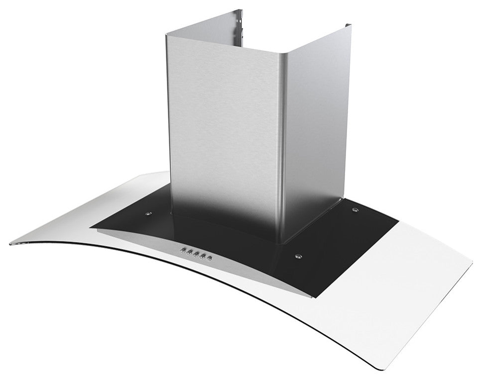Streamline 36" Gasperi Convertible Wall Mount Range Hood, Stainless Steel