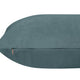 Delara Set of 1 Velvet 20x20", Cushion Cover, Stone Blue, Pillow Cover Only